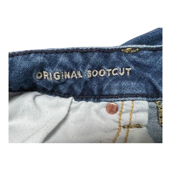 AE American Eagle Mens Jeans Original Bootcut 29x30 Basic Casual Denim Grunge - Picture 4 of 6